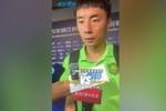 李磊：球队创造了不少机会没有把握住，对手可能两个机会进了两个